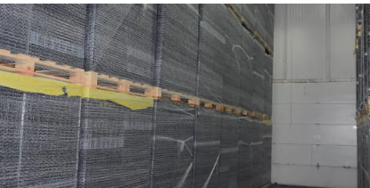 pallet freezer spacers